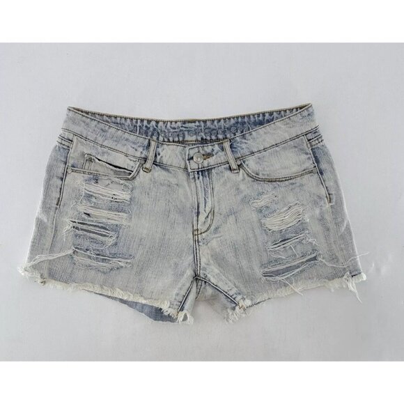 Articles Of Society Storm Wash Distressed Madre Shorts Size 28 Boho Festival - Picture 1 of 10